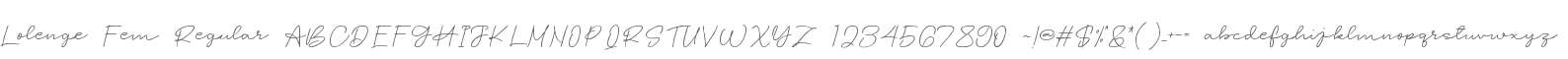 Lolenge Fem