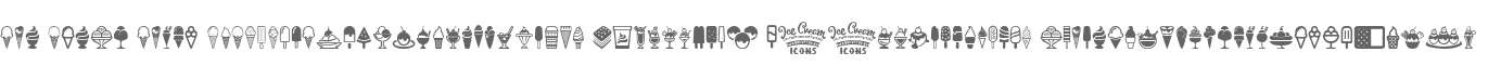 Ice Cream Icons