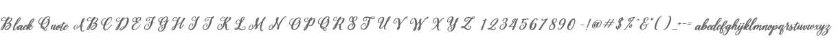 Black Quote