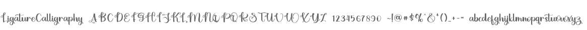LigatureCalligraphy