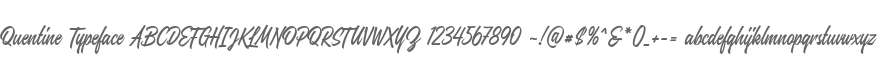 Quentine Typeface