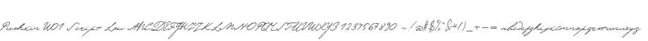 Pushkin W01 Script Low