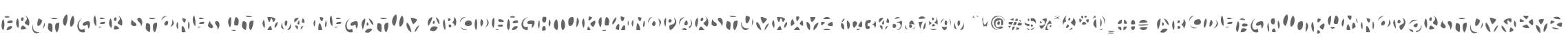 Frutiger Stones LT W04 Negativ