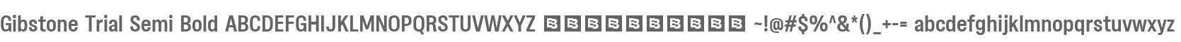 Gibstone SemBd