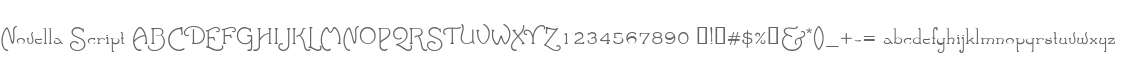 Novella Script