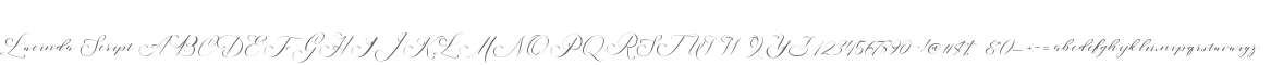 Lucinda Script