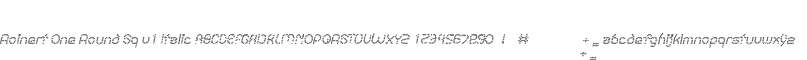 Roinert One Round Sq v1