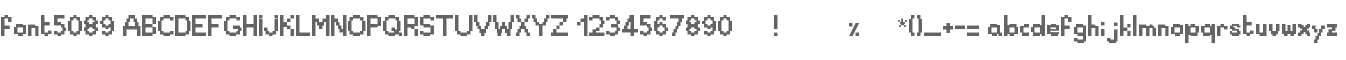 font5089