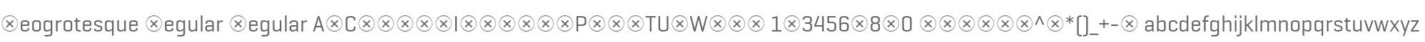 Geogrotesque Regular Regular