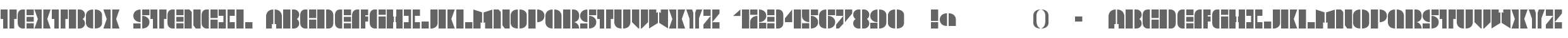 TextBox Stencil