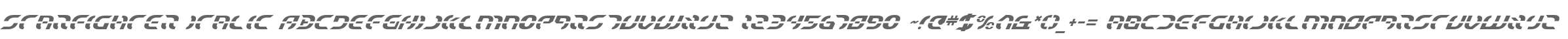 Starfighter Italic