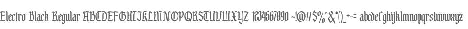 Electro Black