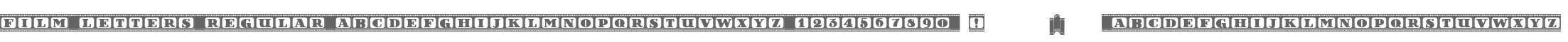 Film Letters Regular