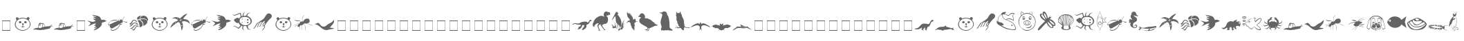 Carr Animal Dingbats