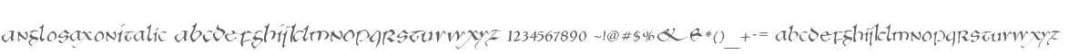 AngloSaxonItalic