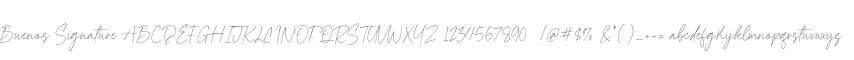 Buenos Signature