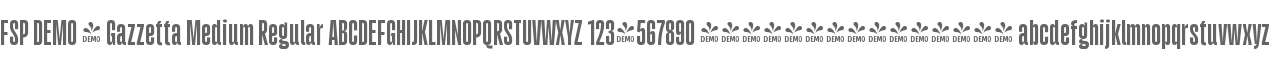 FSP DEMO - Gazzetta Medium