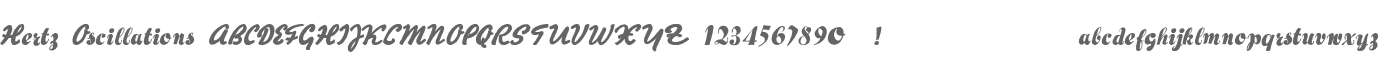 Hertz Oscillations