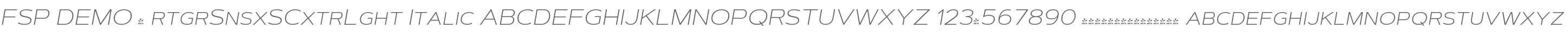 FSP DEMO - rtgrSnsxSCxtrLght