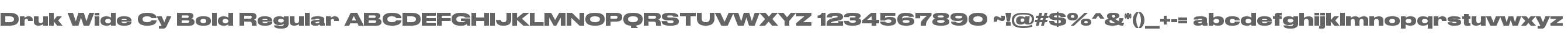 Druk Wide Cy Bold Regular
