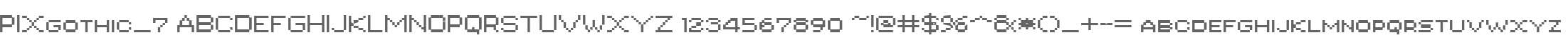 PIXgothic_7