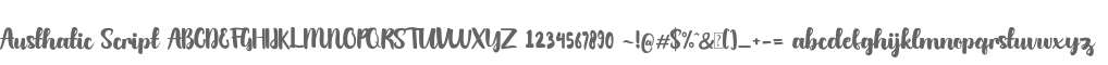 Austhatic Script