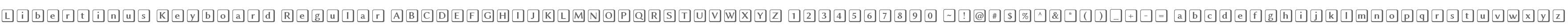 Libertinus Keyboard Regular