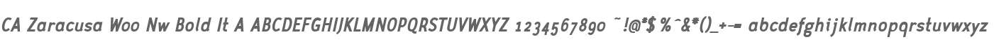 CA Zaracusa W00 Nw Bold It A