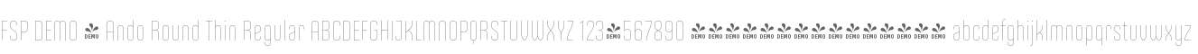 FSP DEMO - Ando Round Thin
