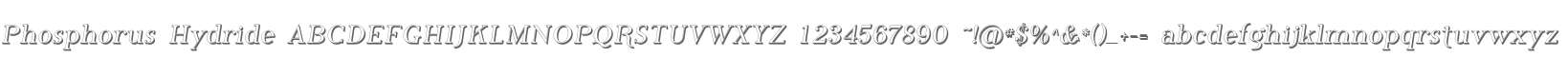 Phosphorus Hydride