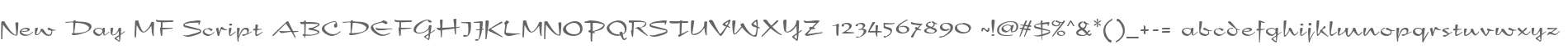 New Day MF Script