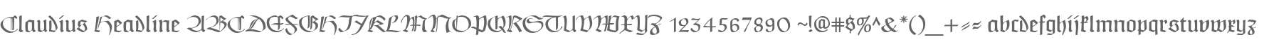 Claudius Headline