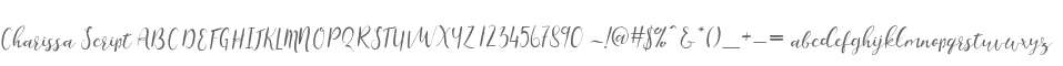 Charissa Script
