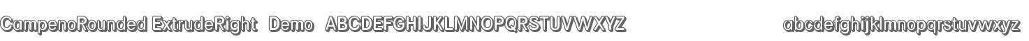 Campeno Rounded Extrude Right Demo