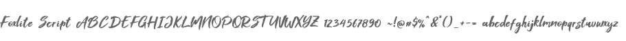 Foxlite Script