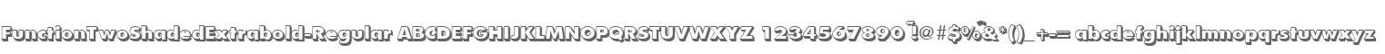 FunctionTwoShadedExtrabold-Regular