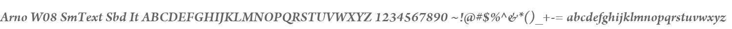 Arno W08 SmText Sbd It