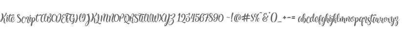 Kite Script