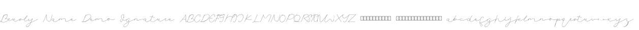 Brusly Name Demo Signature