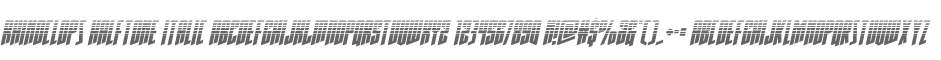 Rhinoclops Halftone Italic
