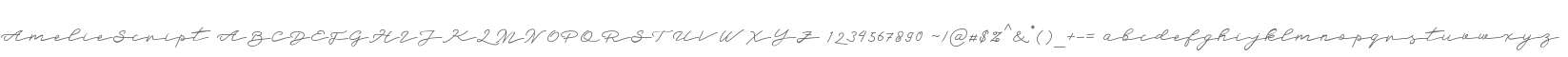Amelie Script
