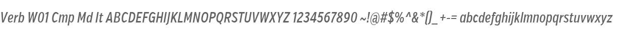 Verb W01 Cmp Md It