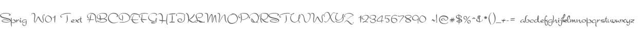 Sprig W01 Text