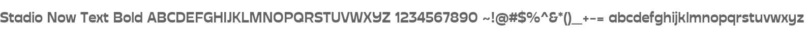 Stadio Now Text