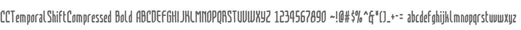 CCTemporalShiftCompressed Bold