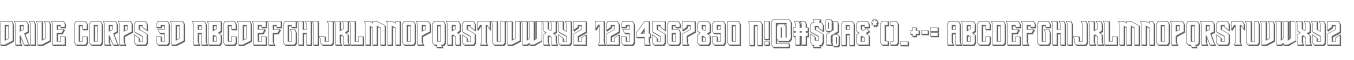 Drive Corps 3D