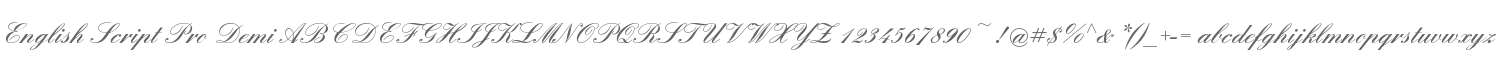 English Script Pro