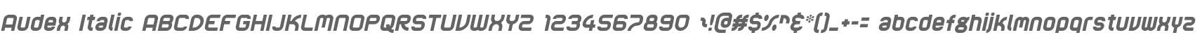 Audex