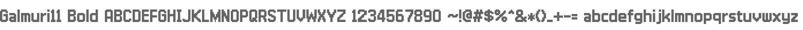 Galmuri11 Bold