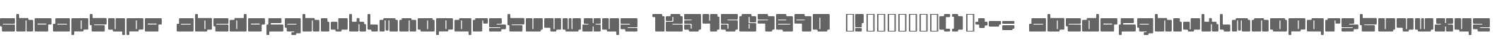 cheaptype